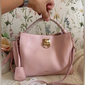 ❤️Mulberry Powder Rose Small Iris Crossbody/ handle bag🩷Cute summer color🩷